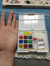 樱花(SAKURA)固体水彩颜料12色迷你套装NCW-12荷兰泰伦斯便携透明水彩写生学生绘画用品速写马克笔绘画 实拍图