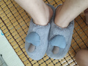 2025棉拖鞋女冬款蘑菇室内家居家用保暖毛绒拖鞋厚底棉鞋棉拖鞋女 蘑菇头棉拖-灰色 40-41 适合39-40 实拍图