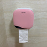 麦扣（MAIKOU）卫生间纸巾盒免打孔防水厕所抽纸盒壁挂大号多功能双层收纳卷纸盒 优雅粉 实拍图