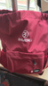 驰驴运动双肩包牛津布束口抽绳袋篮球包登山徒步运动健身背包 酒红色【牛津布】束口包 实拍图