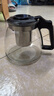 【京东物流】茶壶套装整套茶具大容量玻璃茶杯带滤网耐高温泡茶具 1000ML泡茶壶 1个 实拍图