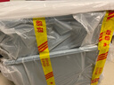 禧天龙钢化款收纳箱加厚抗压储物箱零食玩具车载整理箱带轮55L石青1个装 实拍图