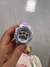 正港（ZGO）电子手表女学生女孩防水夜光运动手表女童生日礼物 305蓝紫色 实拍图