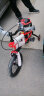飞鸽 (PIGEON) 儿童平衡车自行车滑步车幼儿男女宝宝小孩滑行车两轮无脚踏车单车14寸充气轮酒红色 实拍图