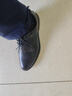 海澜之家HLA皮鞋男士商务休闲系带德比正装鞋子男H135/H171 黑色40 实拍图