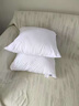 骆易家（Lorica）抱枕芯内胆沙发靠枕五星级酒店抱枕枕芯靠垫芯方形枕芯靠背枕芯子 【买一送一】高弹羽丝绒-白色 45cm*45cm 含枕芯 (适合40*40枕套) 实拍图