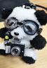 TaTanice儿童毛绒玩具相机小熊公仔钥匙扣挂饰书包挂件玩偶女孩生日礼物 实拍图