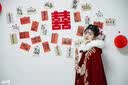 泰勒马丁秀禾服披风2025年新款秋冬保暖毛领结婚新娘披肩御寒斗篷长款外套 1022斗篷 均码 实拍图