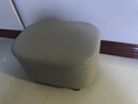 莫负时光小凳子家用矮凳客厅轻奢高级感沙发凳换鞋凳门口家用入户门穿鞋凳 超纤纳帕皮-糖豆款大号-浅灰色 实拍图