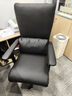 利沃诺 真皮老板椅可躺 办公椅电脑椅人体工学椅子舒适家用午休躺椅座椅 【进口真皮-坐躺两用】黑色 实拍图