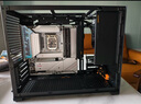 乔思伯（JONSBO）松果D31 标准版黑色 MATX机箱（双360冷排/ATX电源/Type-c Gen2 10Gbps+/垂直风道/长显卡） 实拍图
