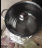 【活动中】食品级炖锅煮面条煮粥奶锅火锅电磁炉不锈钢汤锅家用锅 【中号 20CM】送盖 1cm 实拍图