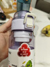 希乐塑料杯 tritan材质茶杯男女运动水杯学生带滤网杯子艳紫550ml 实拍图