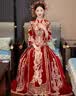 秀禾世家【东方简奢风】秀禾服婚服2026新款结婚礼服出阁服结婚嫁衣婚纱 「新中式」N-516奢华款 5XL 实拍图