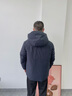 波司登（BOSIDENG）25新款羽绒服男短款90绒经典休闲通勤连帽宽松外套B250245111 【趋势推荐】墨石蓝5984 M 175/96A 体重约130-140斤 实拍图