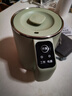 乐炖 便携式烧水壶电热水壶电煮杯养生杯电炖杯电热水杯 迷你养生壶 烧水杯旅行出差学生泡面杯 0.8L 【手动烧水】浅绿 实拍图