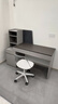 林氏家居现代简约伸缩书桌椅小户型办公桌OV1V【暖咖】书桌+电脑椅 实拍图