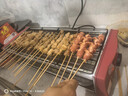 亨博电烧烤炉烤肉锅电烤盘电烤炉烧烤架多功能烤串机无烟不粘家用一体机韩式煎烤盘家庭室内 HB-548A-2涂层升级款 2层 实拍图