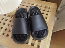 DMPD凉拖鞋男夏季新款防臭户外踩屎感厚底居家防滑按摩底浴室情侣拖鞋 黑色 37-38 (225mm) （适合36-37） 实拍图