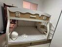 川兔·小屋上下床双层实木儿童床男孩女孩高低床上下铺公主成人子母床 梯柜款【送5cm床垫*2】 上铺宽160*下铺宽180 实拍图