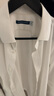 十如仕衬衫男长袖高端白衬衣纯棉高支免烫抗皱商务休闲正装  301 白色修身版 均码 41/84【175/96A】 实拍图
