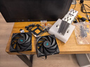 九州风神（DEEPCOOL）玄冰400V5PLUS CPU电脑散热器附带硅脂（镀镍4热管/双风扇/可超频220W/多平台支持） 实拍图
