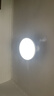 欧普（OPPLE）风扇灯吊扇灯24瓦LED照明低噪音餐厅卧室吊灯灯具包安装 冰风白 实拍图