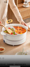 美的（Midea）电磁炉电陶炉 家用2200W大功率 电磁灶火锅炉 爆炒火锅炒菜蒸煮 旋钮操控以旧换新 MC-E22HG55-Y02 实拍图