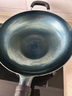 阎铁匠章丘炒锅铁锅 无涂层锻打炒菜锅老式物理不粘锅家用镜面款已开锅 平底加厚镜面32CM带锅耳朵 32cm 实拍图