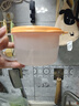 特百惠（Tupperware）宝宝儿童辅食碗可微波碗婴儿分装储存辅食工具保鲜盒460ml 活力橙 实拍图