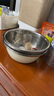 国风不锈钢盆304食品级洗奶瓶盆奶瓶清洗盆和面专用盆家用厨房揉面盆 【店长推荐】小熊盆+沥水篮28cm 实拍图