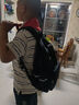 卡拉羊【蒋勤勤代言】书包小学生初高中生游学包大容量高颜值双肩包男女 【24L】焦糖棕|反光警示条 实拍图