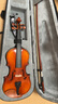 红棉（Kapok）实木小提琴V188初学者入门学校乐团推荐学生儿童成人练习琴男女生 1/4 【初学启蒙】身高115-130cm 实拍图
