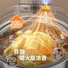 美的（Midea）【国家补贴】沸腾浓香双模式电压力锅0氟0涂层双胆高压锅5L智能预约家用煲汤4-6人煮饭煲E5825N 实拍图