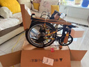 大行（DAHON）经典P8折叠自行车成人20英寸8速男女式通勤运动单车KBC083 渐变蓝【经典版】 实拍图