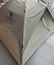 骆驼（CAMEL）户外黑胶帐篷便携式折叠全自动加厚野营双人防晒防雨A111-3奶酪色 实拍图