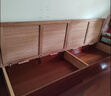 辰娅 实木沙发 胡桃木实木沙发组合现代中式冬夏两用大小户型储物家具 三人位+贵妃榻 实拍图