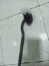 新款日式S型长柄马桶刷无死角中性毛洁厕刷马桶卫生间马桶刷 1个装【送1个挂钩】 实拍图