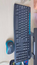 罗技（Logitech）MK275 键鼠套装 无线键鼠套装 办公键鼠套装 全尺寸 商务键鼠套装 带无线2.4G接收器 黑蓝色 实拍图
