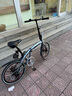 HITO 德国品牌 22寸折叠自行车超轻便携单车男女成人亲子车变速公路车 【22寸】一体轮钛色 22英寸 实拍图