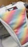 baby friend腰凳婴儿坐凳宝宝背带前后两用多功能抱抱托外出抱娃神器彩虹白 实拍图