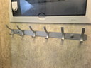 百字挂钩免打孔排钩高低钩浴室酒店门后收纳衣帽钩双排6钩 实拍图
