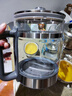 美的（Midea）纯钛养生壶 1.8L全自动大容量煮茶器烧水壶 纯钛茶篮 家用电热水壶花茶壶 恒温煮茶壶YS18P305-Ti 实拍图