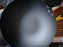 传世家徽（Muceski）炒锅铁锅无涂层炒菜锅精铁极铁平底不粘锅燃气电磁炉通用已开锅 30+盖【升级加厚锤纹系列】 30cm 实拍图