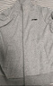 李宁（LI-NING）外套男春秋卫衣运动男开衫款宽松运动针织上衣休闲男装健身休闲服 基础灰（立领款） XL 实拍图