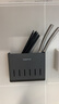 天地鱼厨房置物架壁挂免打孔枪灰家居厨房用品多功能置物架壁挂式刀架 精装修指定-8件套【主图款】 实拍图