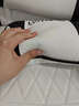 科润电竞椅男电脑椅子家用舒适久坐办公可躺宿舍人体工学升降游戏座椅 菱纹猫抓皮乳胶款-冰川白-3级气杆-搁脚-170°可躺 120-155度(含) 联动扶手 尼龙脚 实拍图