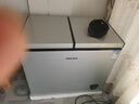 海正冰柜家用小型大容量冷柜卧式 冷藏冷冻转换柜 卧式保鲜柜节能 母乳柜 冷藏冷冻双温 186L 丨一级能效丨冻肉约180斤 实拍图