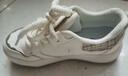 回力女鞋厚底板鞋小白鞋百搭运动鞋  米/绿 37 实拍图