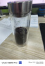 富光双层玻璃杯 高硼硅玻璃泡茶杯子 茶水分离杯 带茶隔商务水杯男士 实拍图
